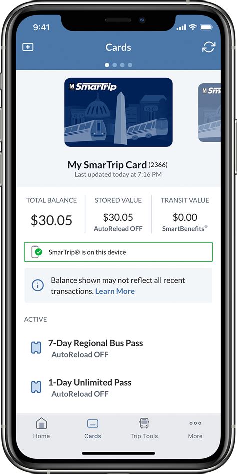 wmata smart card add money|check balance on smartrip card.